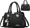STILVORA Handtasche Schultertasche Tote Bag  Leder Tasche Produktbild-Vorschau 1