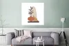 MuchoWow® Poster Sommer - Pflanze - Weiß 75x75 cm - Wand Produktbild-Vorschau 5