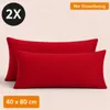Komfortec Premium Kissenbezug 40x80 cm – 2er Set – Produktbild-Vorschau 4