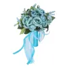 Hochzeit Bouquet,Hochzeit Brautstrauß,Künstliche Produktbild-Vorschau 4