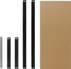 shelfplaza BLACK 70x60 cm set ripiano completo in nero per Anteprima dell’immagine prodotto 1