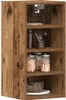 vidaXL Hangkast Riga, uitstraling van oud hout, 30x29,5x60 Productafbeelding-voorbeeld 2
