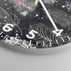 Wanduhr - Rund - Glasuhr - Federn Grafiken Gliederung - Produktbild-Vorschau 5