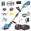 950W Akku Rasentrimmer, Akku Freischneider mit 21V 8000mAh Produktbild-Vorschau 8