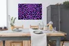 MuchoWow® Poster Pantherdruck - Lila - Rosa - Neon 120x80 Produktbild-Vorschau 3