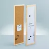 Two narrow pinboards, one cork and one whiteboard, are displayed side-by-side against a light gray background. Náhľad obrázku produktu