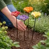 Bienen Trinkstation 4er Set, handgemachte Keramik Blumen Produktbild-Vorschau 7