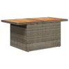 vidaXL 6-tlg. Garten-Sofagarnitur mit Kissen Grau Poly Produktbild-Vorschau 6