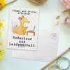 Mr. & Mrs. Panda Postkarte Redakteur Leidenschaft - Weiß - Produktbild-Vorschau 3
