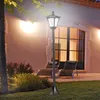 Outsunny Solar Gartenlaterne Laterne Gartenleuchte mit LED Produktbild-Vorschau 2