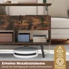 Stolik kawowy COSTWAY, stolik z blatem i 2 półkami, stolik Podgląd zdjęcia produktu 6
