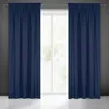 Eurofirany LOGAN Vorhang 135x270 Kräuselband Marineblau Produktbild-Vorschau 4