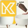 KADAX kvetináč 47 cm obal + zásuvné nohy stojan na kvety Náhľad obrázku produktu 13