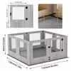 Box parto per cani 120x118x60 cm – Recinto XXL per cuccioli Anteprima dell’immagine prodotto 3