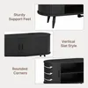 Meuble TV BEALIFE, 145x40x55 cm, avec 2 volets roulants | Voir les images du produit 6