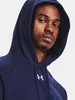 Under Armour Blue Ua Rivale Vlies Hoodie mit Logo – S Produktbild-Vorschau 23
