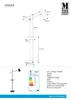 Markslöjd Linear, Schwarz, Schlafzimmer, Wohnzimmer, Produktbild-Vorschau 8