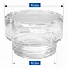 Whirlpool 481010646361 Lampenabdeckung Glaskalotte 42mmØ Produktbild-Vorschau 2