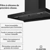 Klarstein AeroClean Hotte aspirante - 90 cm Hotte murale, Voir les images du produit 4
