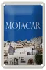 Blechschild Reise 12x18cm Retro Mojacar Spain Spanien Produktbild-Vorschau 1