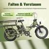 20 Zoll Elektrofahrrad mit Kindersitze Vorderkorb E Bike Produktbild-Vorschau 14