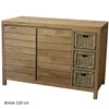 Teako Design Badmöbel Set Lomma Teakholz 4-teilig 150cm mit Produktbild-Vorschau 13