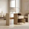 Kompakter Schreibtisch 100x50 cm | Moderner Computertisch & Produktbild-Vorschau 5