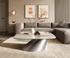 DELIFE Couchtisch Edge Boot 90x90 cm Keramik Minas Melange Produktbild-Vorschau 2