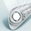 Close-up of a white fan mechanism with airflow depicted Produktbild-Vorschau