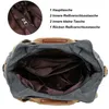 Handtasche Damen Canvas Schultertasche Multifunktionale Produktbild-Vorschau 4