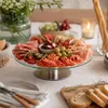 Relaxdays Tortenplatte drehbar, Standfuß, Kuchenplatte zum Produktbild-Vorschau 8