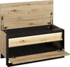 Sitzbank QUANT QG-03 mit LED-Beleuchtung Schuhschrank 92 cm Produktbild-Vorschau 2