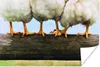 MuchoWow® Poster Foto Hühnerbeine drucken 180x120 cm - Produktbild-Vorschau 2