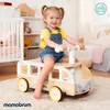 Véhicule en bois Bus pour enfants avec espace de rangement Voir les images du produit 3