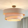 Lindby Deckenlampe Jusari, creme, Textil, Ø 56 cm, E27 Produktbild-Vorschau 11