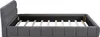 CDGlobal Polsterbett 140 x 200 cm, Jugendbett, Doppelbett Produktbild-Vorschau 8