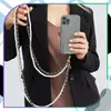 EDIBAZZAR | Cordino per cellulare, chiavi, perline, doppio, Anteprima dell’immagine prodotto 8