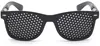 Lochbrille, Schwarze-Loch-Brille, Netzbrille mit faltbaren Produktbild-Vorschau 4