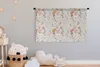 MuchoWow® Wandteppich Wandbehang Rosen - Blätter - Muster Produktbild-Vorschau 3
