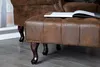 riess-ambiente Chesterfield Fußhocker 80cm antik braun mit Produktbild-Vorschau 11