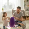 Kadeřnická cvičná hlava 70 cm s termovlasy Iza se stativem Náhled obrázku produktu 6
