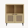Komoda „Lukhomso” z 2 drzwiami, 85 x 75 x 30 cm, imitacja Podgląd zdjęcia produktu 5