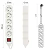 Steckdosenleiste 3 m / 5 Steckdosen / Schalter / weiß / PVC / 1,5 mm2 Produktbild-Vorschau