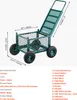 SucceBuy Gartenrollsitz mit Stauraum, belastbar bis 180 kg, Produktbild-Vorschau 6