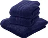 Handtuch Classic 50 x 100 cm dunkelblau, 100% Baumwolle Produktbild-Vorschau 2