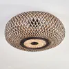 Decollatura Deckenlampe aus Metall/Bambus in Schwarz/Natur Produktbild-Vorschau 8