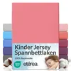 Jersey Spannbettlaken 80x160 - 80x180 cm, 100% Baumwolle Produktbild-Vorschau 1
