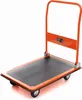 An orange and black folding platform trolley on a white background. Náhled obrázku produktu