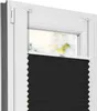 Estika Plissee ohne Bohren - 45x120 cm - Schwarz - Klemmfix Produktbild-Vorschau 6