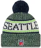 New Era NFL Seattle Seahawks 2018 Sideline Sport OTC Beanie Podgląd zdjęcia produktu 2